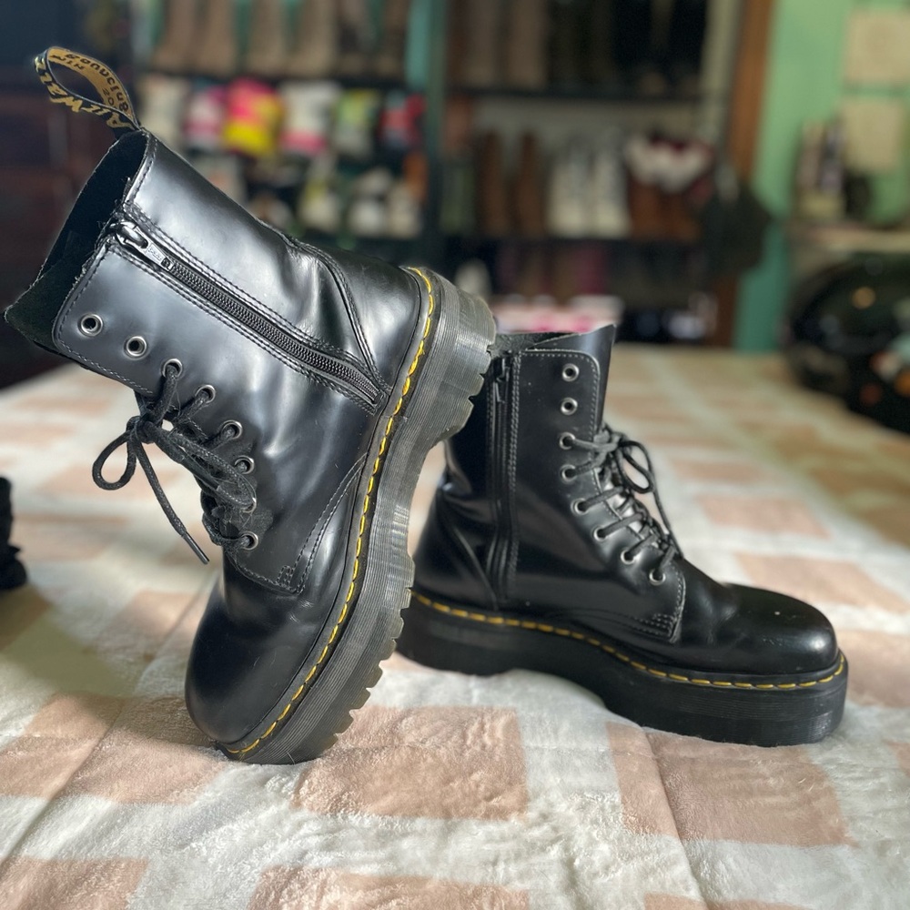 Dr Marten Jadon Platform Boots